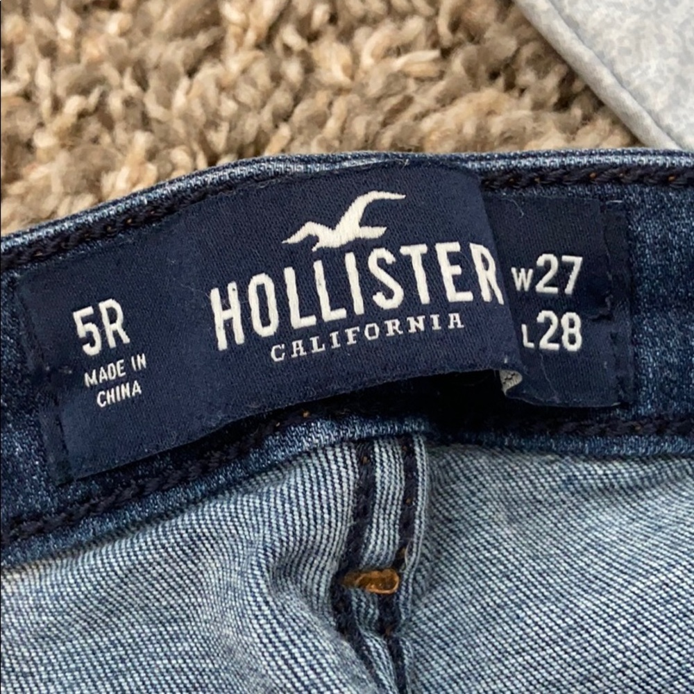 Hollister skinny jeans mid rise